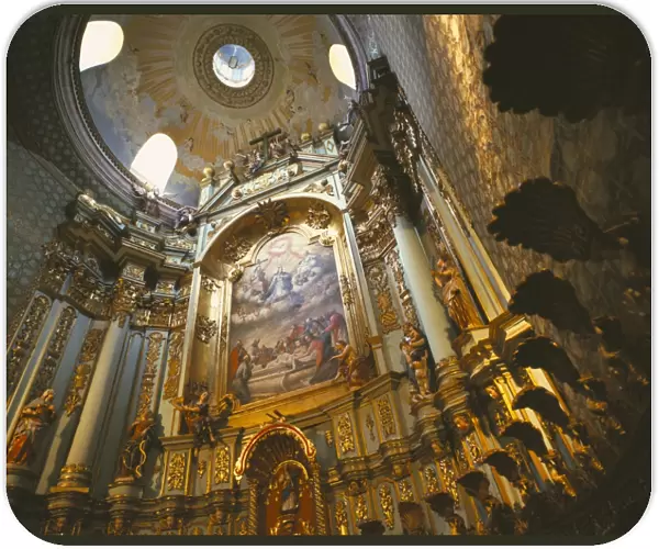Church interior, Quito, Ecuador, South America