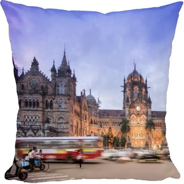 Chhatrapati Shivaji Terminus (Victoria Terminus), UNESCO World Heritage Site, historic