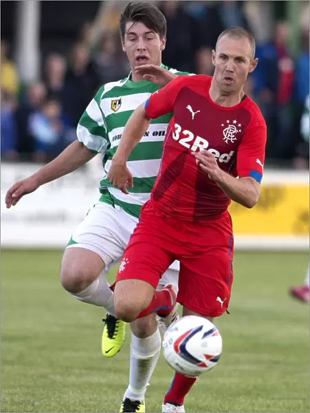 Rangers Kenny Miller: In Action During Rangers vs. Buckie Thistle (Scottish Cup Winning Moment, 2003)