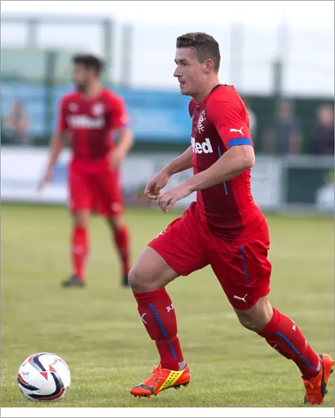 Rangers Fraser Aird: In Action Against Buckie Thistle during Pre-Season Friendly at Victoria Park (Scottish Cup Winner 2003)
