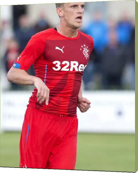 Rangers Dean Shiels: Scottish Cup Champion in Form at Victoria Park - Pre-Season Victory Against Buckie Thistle (Scottish Cup Winners 2003)