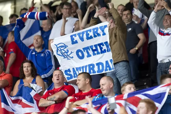 Rangers Football Club: A Sea of Supporters Celebrating Scottish Cup Victory at iPro Stadium (2003)