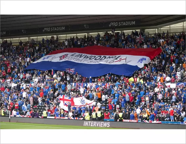 Rangers Football Club: Scottish Cup Triumph at iPro Stadium - Euphoric Fans Celebration (2003)