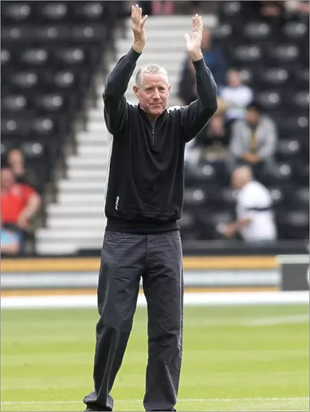 Former Rangers Star Ted McMinn Reunites with Derby County at iPro Stadium Ahead of Friendly Match