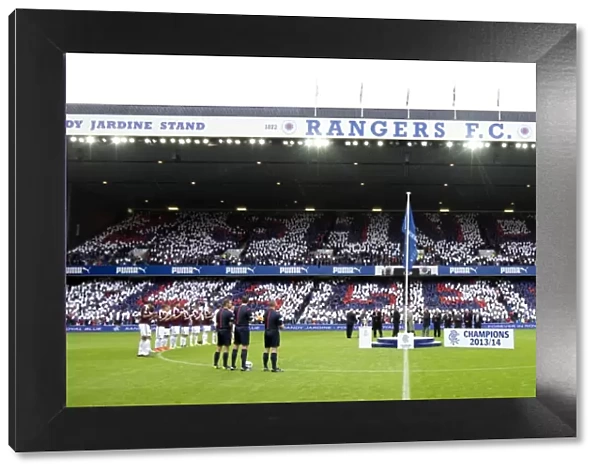 Rangers Football Club: Dedication of Sandy Jardine Stand - A Sea of Supporters Honoring a Legend (SPFL Championship)