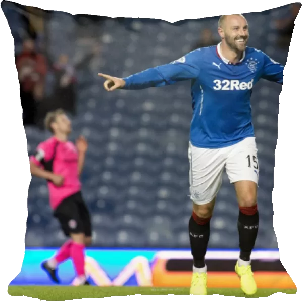 Rangers Kris Boyd's Hat-Trick: Petrofac Training Cup Second Round Triumph over Clyde at Ibrox Stadium