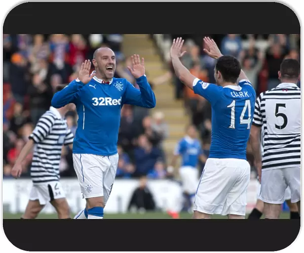 Rangers Kris Boyd: 15-Year-Old Prodigy Celebrates Goal in Scottish League Cup Victory (2003)