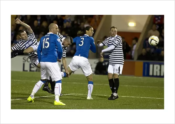 Dramatic Header Denied: Bilel Mohsni's Goal-line Save by Queens Park in Scottish League Cup Round One