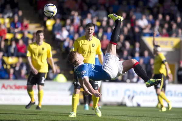 Rangers Lewis Macleod Scores Breathtaking Overhead Kick: Livingston vs Rangers, SPFL Championship
