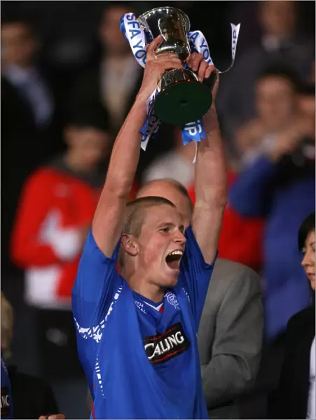 Unwavering Determination: Ross Harvey at the Rangers Youth Cup Final vs Celtic (2008), Hampden Park