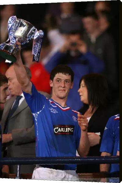 Rangers Youths vs Celtic: Ross Perry in Action - 2008 Youth Cup Final at Hampden Park