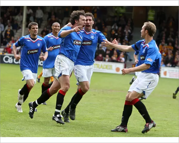 Christian Dailly's Thrilling Goal: A Moment of Glory for Rangers (1-1 v Motherwell)