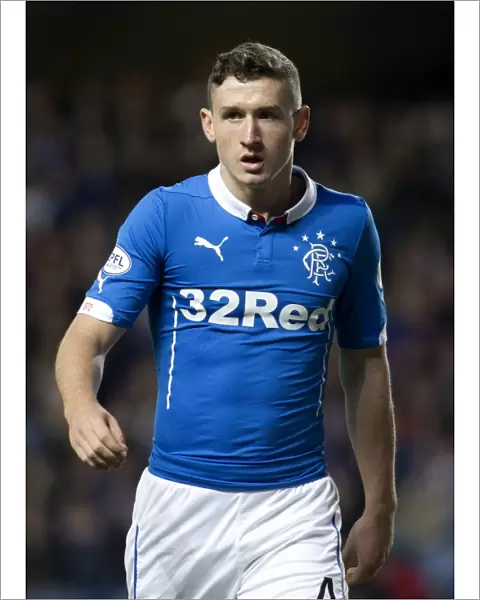 Rangers vs St Johnstone: Fraser Aird's Thrilling Performance in the Scottish League Cup Quarter-Final at Ibrox Stadium (Scottish Cup Champions 2003)