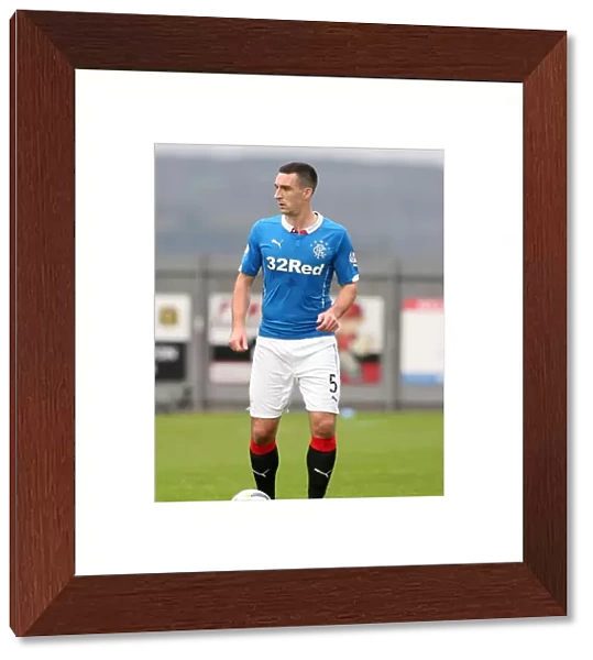 Rangers in Action: Dumbarton vs Rangers - Scottish Cup Round Three at The Bet Butler Stadium - Lee Wallace