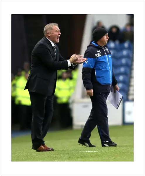 Ally McCoist's Championship Showdown at Ibrox: Rangers FC vs Alloa Athletic (Scottish Cup Winning Manager)