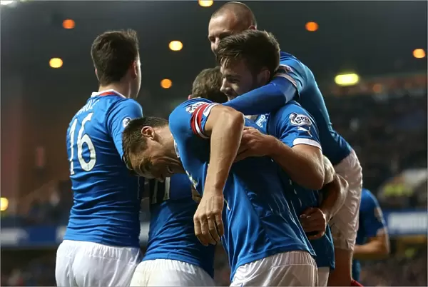 Rangers FC: Lee McCulloch's Epic Goal Celebration in the SPFL Championship at Ibrox Stadium (Scottish Cup Winning Captain, 2003)