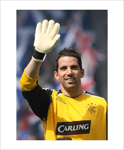 Rangers Football Club: Scottish Cup Victory 2008 - Celebrating with Neil Alexander