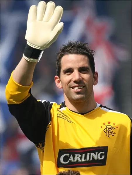 Rangers Football Club: Scottish Cup Victory 2008 - Celebrating with Neil Alexander