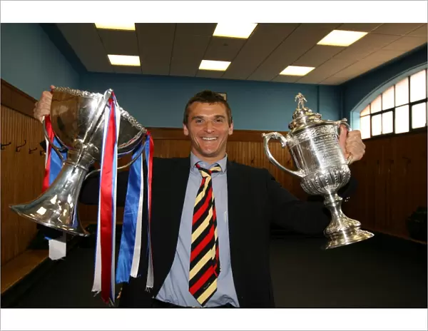 Lee McCulloch's Triumph: Scottish Cup Victory with Rangers at Ibrox (2008)