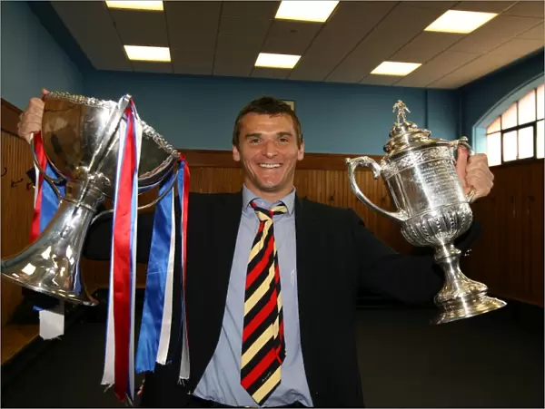 Lee McCulloch's Triumph: Scottish Cup Victory with Rangers at Ibrox (2008)