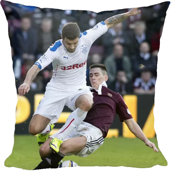 Heart of Midlothian vs Rangers: A Football Rivalry Ignites - Foster vs Walker's Intense Clash at Tynecastle Stadium