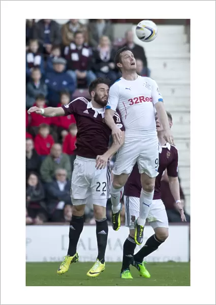 Rangers Jon Daly vs Hearts Brad McKay: Headed Clash in Scottish Championship Match