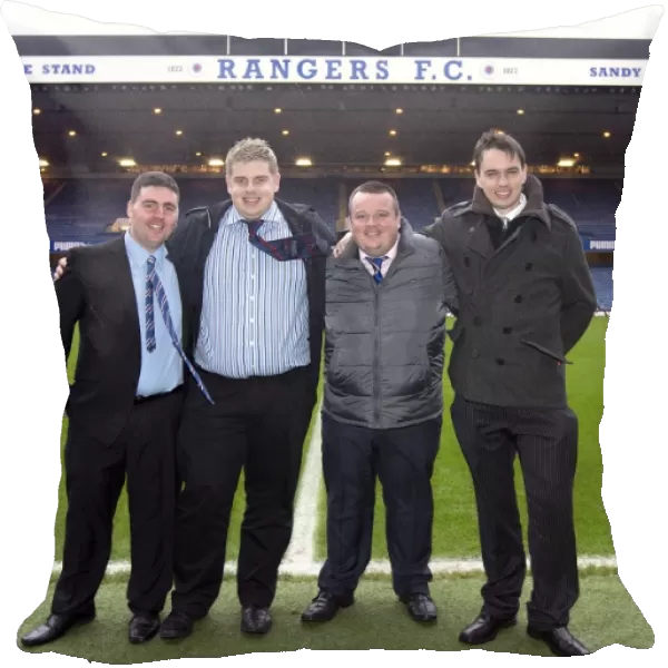 Rangers FC vs Cowdenbeath: SPFL Championship Clash at Ibrox Stadium - Sponsors Celebrate Scottish Cup Victory (2003) - Rangers Triumphant Sponsors