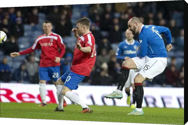 Rangers Kris Boyd: Securing Glory - SPFL Championship Showdown vs Cowdenbeath at Ibrox Stadium (Scottish Cup Victory Moment)