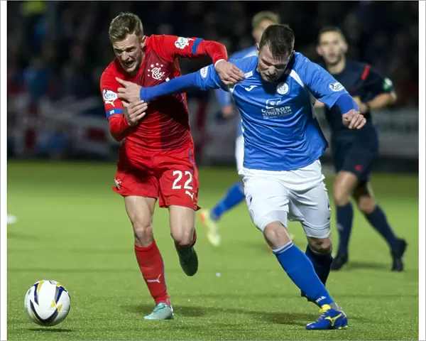 Rangers vs Queen of the South: A Scottish Soccer Showdown - Clash of Titans featuring Dean Shiels and Andrew Dowie