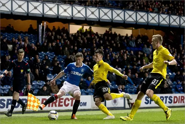 Clash at Ibrox: Champions Rangers Face Off Against Livingston - A Battle Between Fraser Aird and Danny Mullen
