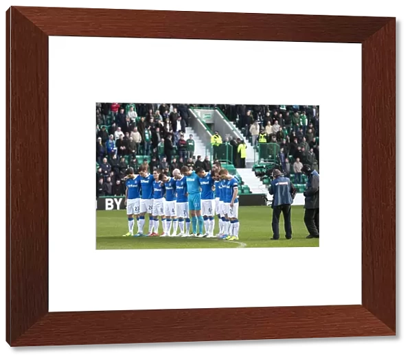 Rangers Football Club: A Moment of Silence and Pride - Scottish Cup Champions 2003