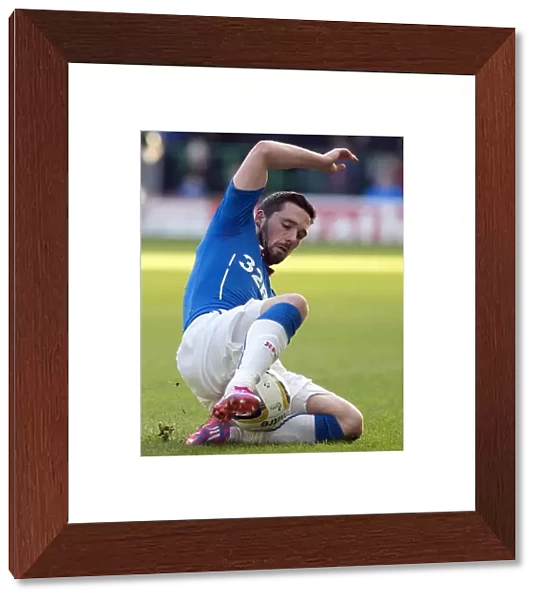 Rangers Nicky Clark: In Action during Hibernian vs Rangers (2003) - Scottish Cup Champions