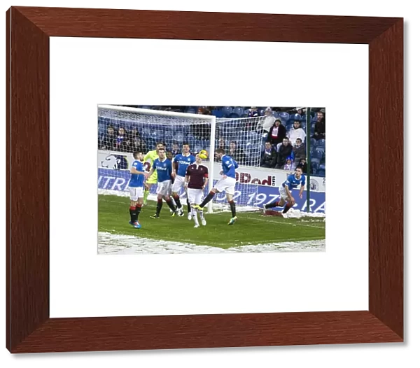 Rangers vs Heart of Midlothian: Thrilling Scottish Championship Moment - Kyle Hutton's Game-Saving Header at Ibrox Stadium (Scottish Cup Victory, 2003)