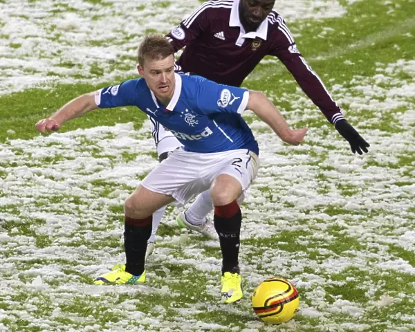 Rangers vs Hearts: Stevie Smith and Prince Buaben Face Off in Scottish Championship Clash at Ibrox Stadium