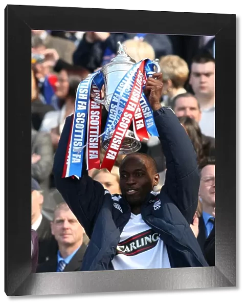 Rangers FC: DaMarcus Beasley Celebrates Glory with the Scottish Cup (2008)
