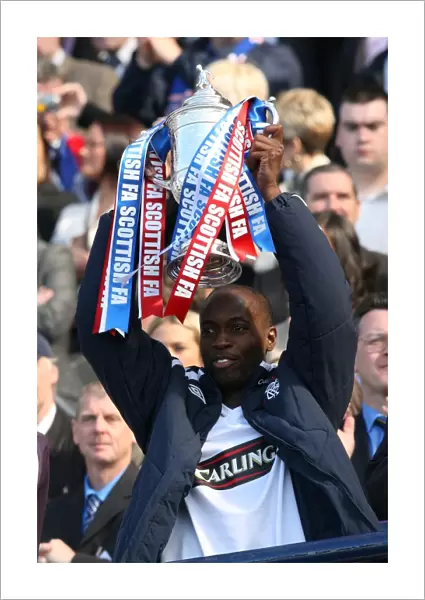 Rangers FC: DaMarcus Beasley Celebrates Glory with the Scottish Cup (2008)