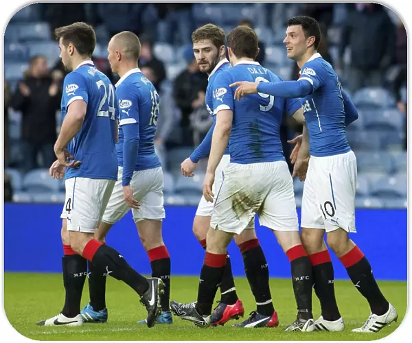 Rangers Glory: Haris Vuckic's Decisive Goal in Scottish Cup Round 5 at Ibrox Stadium