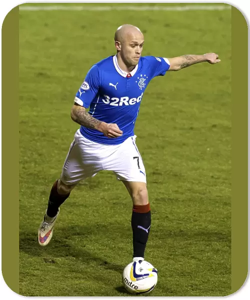 Rangers Nicky Law: Victory in the Scottish Championship Battle at Starks Park against Raith Rovers (2003 Scottish Cup Win)