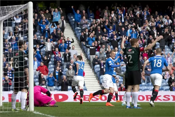 Nicky Clark's Dramatic Goal: Rangers Secure Scottish Championship Victory over Raith Rovers at Ibrox