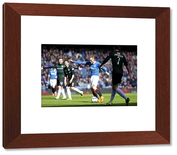 Rangers Football Club: Dean Shiels Electrifies Ibrox Crowd in Scottish Championship Match vs Raith Rovers (2003 Scottish Cup Winning Moment)