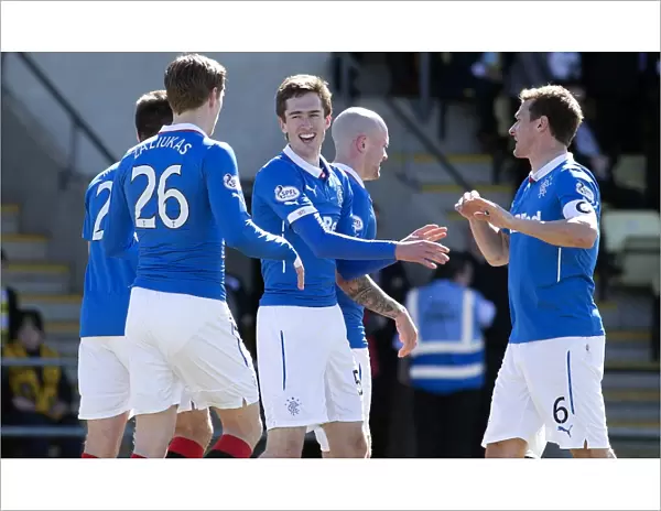 Rangers Ryan Hardie Nets First Scottish Championship Goal: Dumbarton vs Rangers (2023 Scottish Cup Champions)