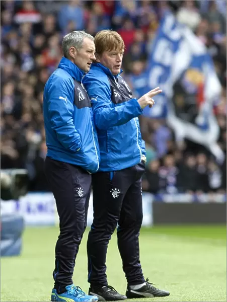 McCall and Black's Tactical Battle: Rangers vs. Queen of the South in the Scottish Premiership Play-Off Quarterfinal at Ibrox Stadium