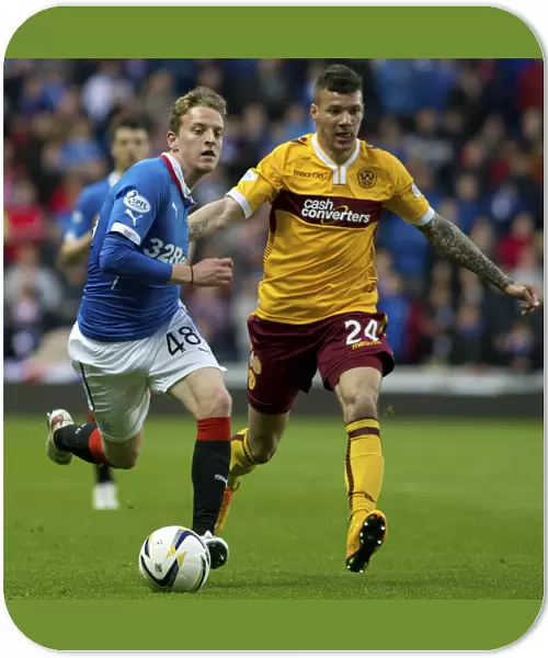 Clash at Ibrox: Rangers vs Motherwell - Tom Walsh vs Marvin Johnson (Scottish Cup Play-Off Final First Leg, 2003)