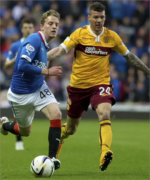 Clash at Ibrox: Rangers vs Motherwell - Tom Walsh vs Marvin Johnson (Scottish Cup Play-Off Final First Leg, 2003)