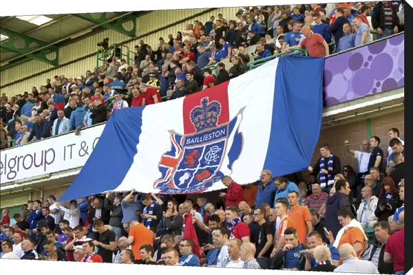 Rangers FC: A Sea of Unwavering Passion - Hibernian vs Rangers, Petrofac Training Cup