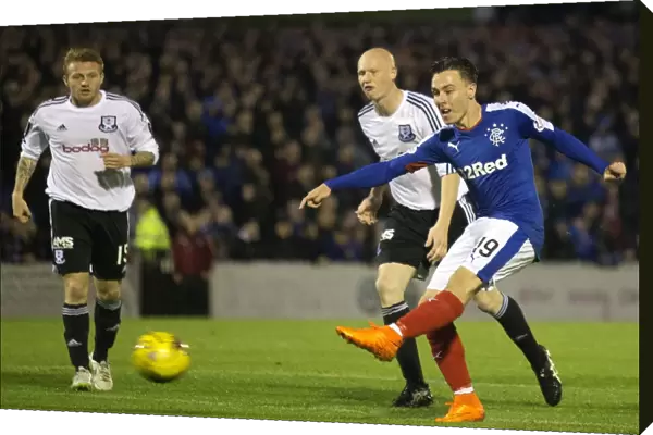 Rangers Barrie McKay in Action during the Petrofac Training Cup at Somerset Park, Ayr
