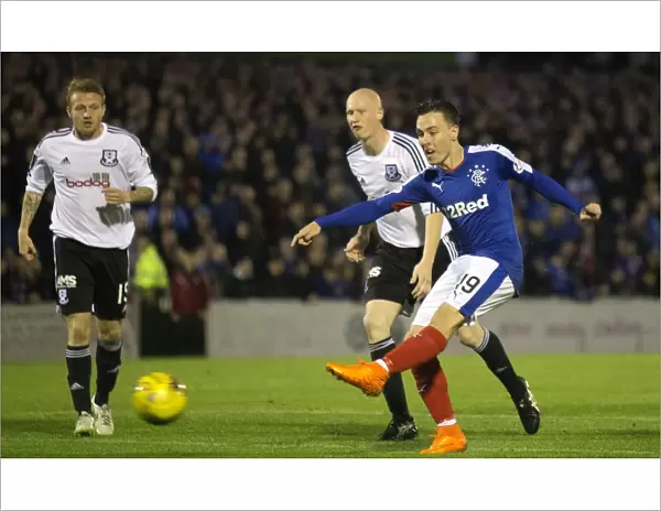 Rangers Barrie McKay in Action during the Petrofac Training Cup at Somerset Park, Ayr