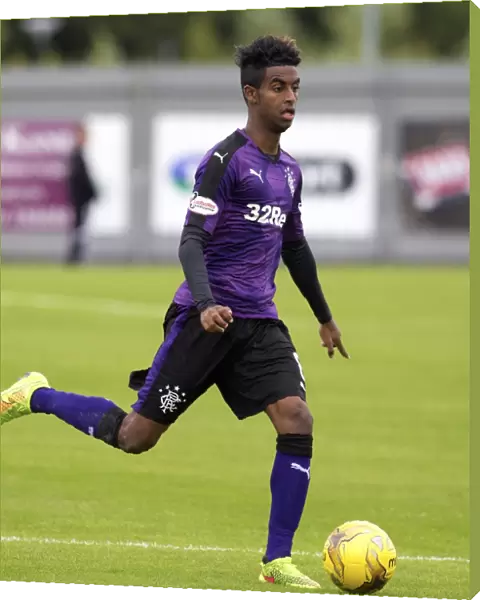 Rangers Gedion Zelalem in Action: Ladbrokes Championship Clash against Dumbarton