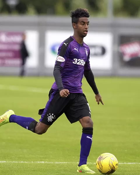 Rangers Gedion Zelalem in Action: Ladbrokes Championship Clash against Dumbarton