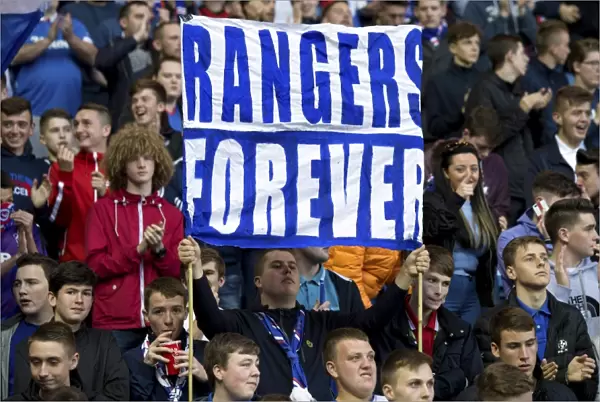 Rangers FC: Epic Moments - Scottish League Cup Round 3: Rangers vs St. Johnstone at Ibrox Stadium (2003) - A Sea of Passionate Fans